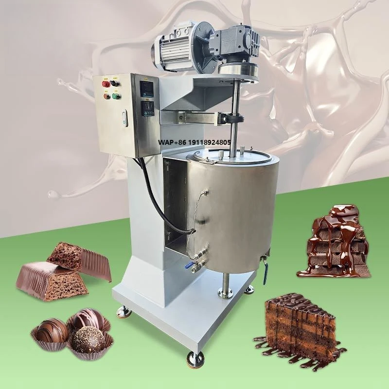 Chocolate-Ball-Mill-Machine Cioccolato Stone Melanger 5kg 50l 100l 150l Chocolate Ball Mill Refining Grinder