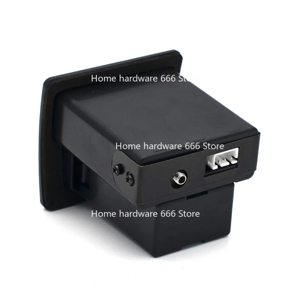 

EQ Two-stage Running Light Pickup Folk Guitar Pickup LED Tuning Equalizer Electric Box Piano Pickup Black