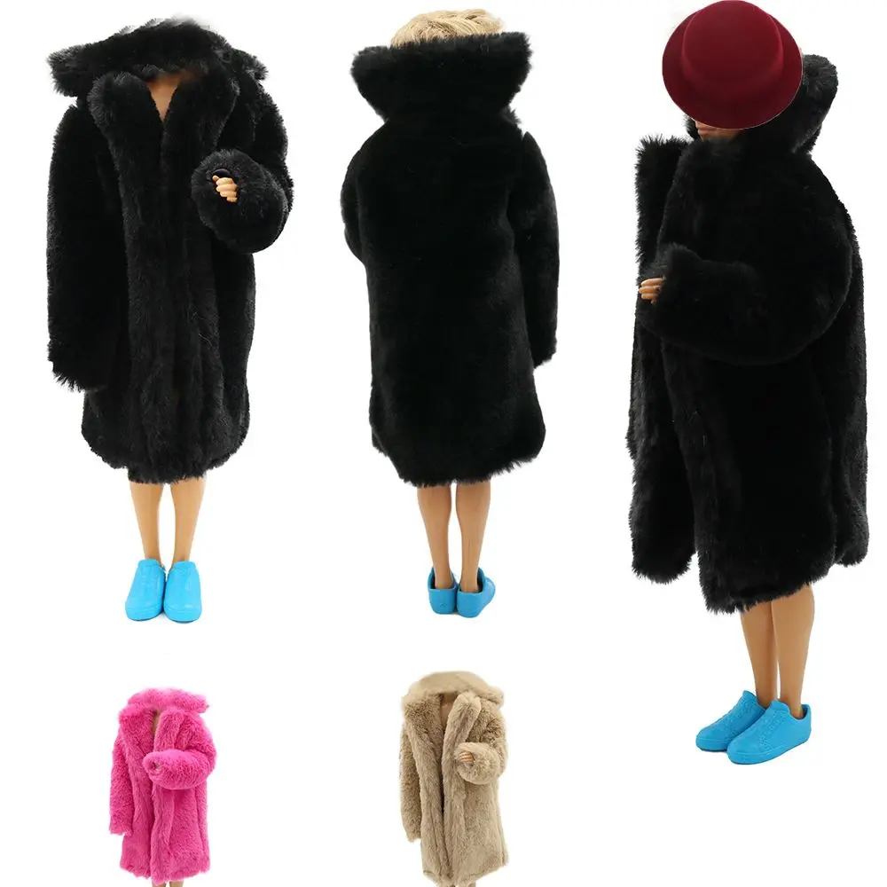 Accessories Big Collar Dress Mini Coat Clothes Wear