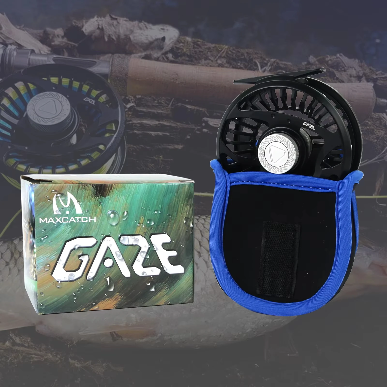 Maximumcatch GAZE carrete mosca estanco aluminio CNC - imagen 2