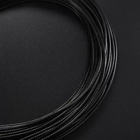 10 шт./лот 1,5/2 мм кожаный шнур ожерелье Воск Веревка DIY Ювелирные изделия принадлежности ожерелья подвеска цепь воск шнур ювелирные изделия фурнитура