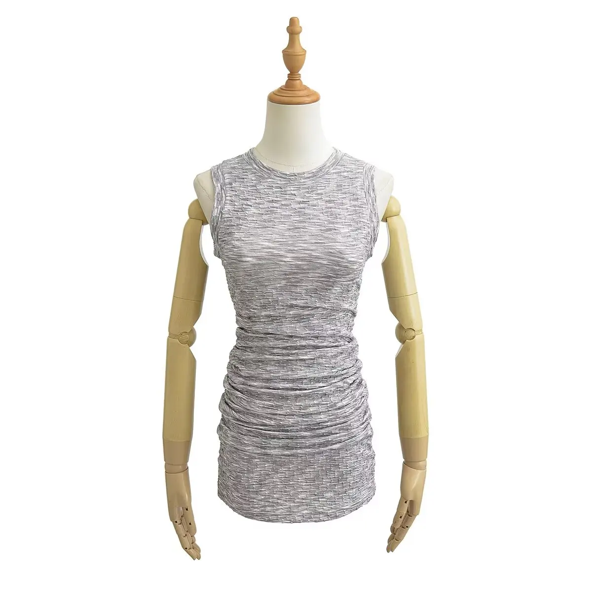 Sexy Pure Desire ronde Ne Slim Fit Elastische Geplooide Svel vrouwen Dr Zomer Hot ort Rok Bodycon Vest Sle Dr