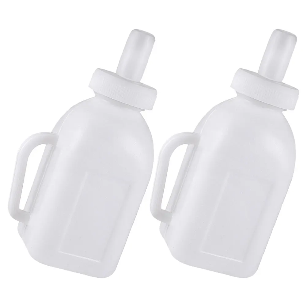 

1 set 1L Goat Livestock Milk Bottle Animal Feeding Bottles Feeding Bottles Pet Container Lamb Nurse Bottle Easy Cleaning
