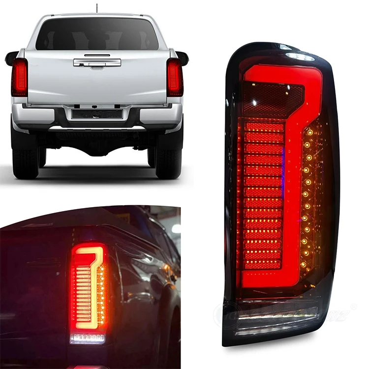 

HCMOTIONZ factory Triton L200 2019-2023 high quality full LED rear lamps LED DRL Taillights For