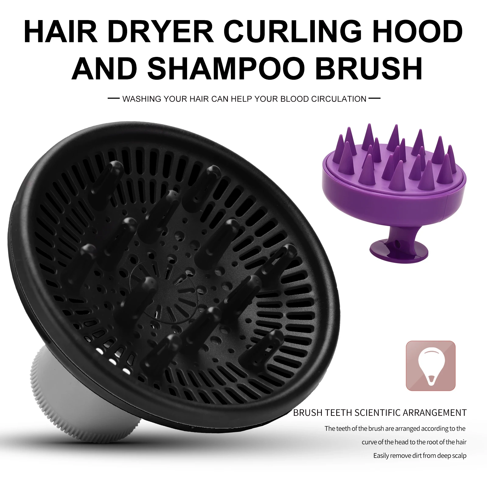 Barber Ceramics Hairdryer Diffuser Cover Temperature Resistant Rubber Case Hairdressing Curly Styling Hair Care Salon Tools