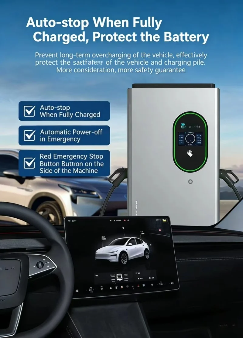Factory Price DC EV Fast Charging Stations 60kw 120kw 320kw 360kw for New Energy Vehicles Commercial and General Use
