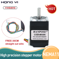 Nema11 Stepper Motor 28 motor 40mm  28BYGH 1.0A 11HS4010 motor  0.12N.M 4-lead for 3D printer Nema 11 motor