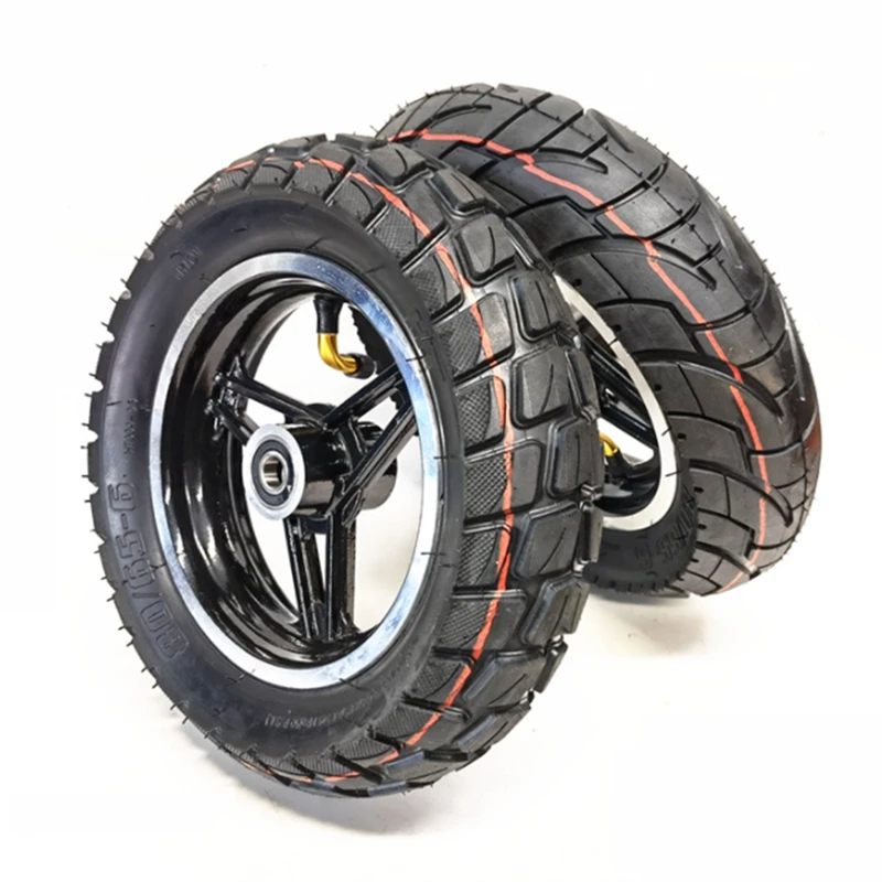 80/65-6 Tire Upgrade 10 Inch 80 65 6 Off-Road Tubeless Tires Tyre Fit For 10Inch Electric Scooter