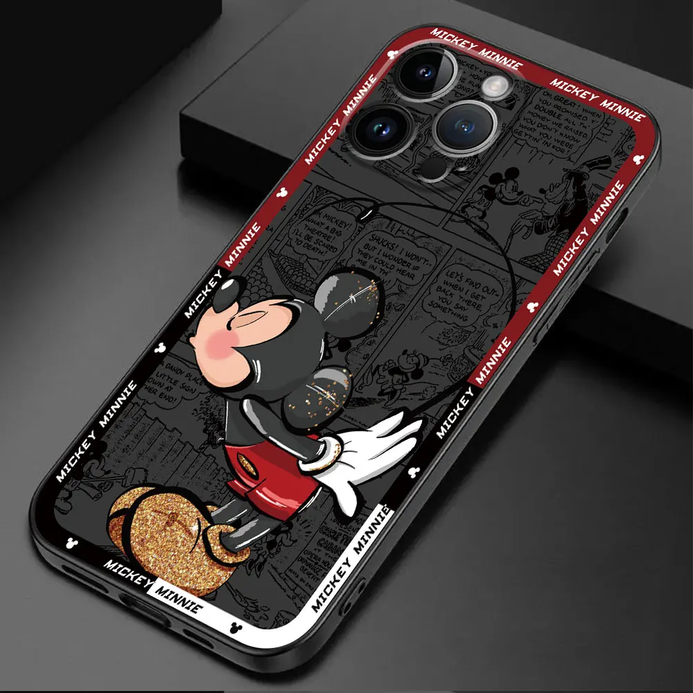 Phone Case for Motorola Moto Edge 20 Pro Edge 30 Neo Edge 40 Pro One Fusion Plus G200 5G G9 Disney Mickey Minnie Cute Cover