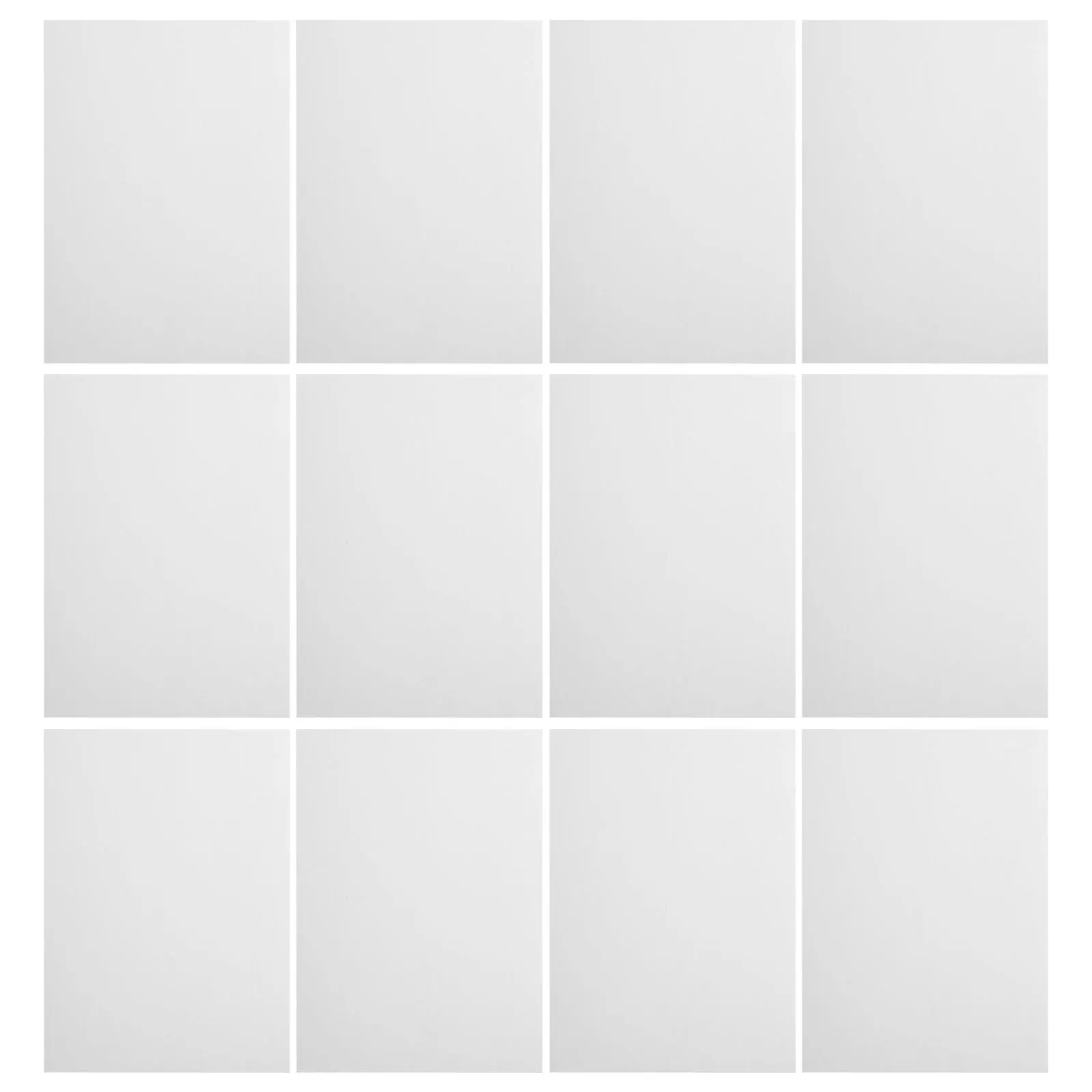 50 قطعة من ورق الملصقات القابل للطباعة A4 ملصقات ذاتية اللصق غير لامعة قابلة للإزالة لعلامات الأسعار ملصقات منتجات تنظيم المكتب