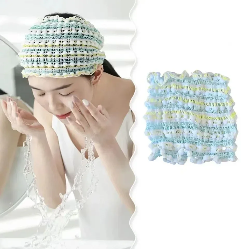 Wide Twist Knitted Headbands for Women Hollow Non-Slip Elastic Hair Band Face Wash Makeup Skincare Yoga Fashion Hair Accessories