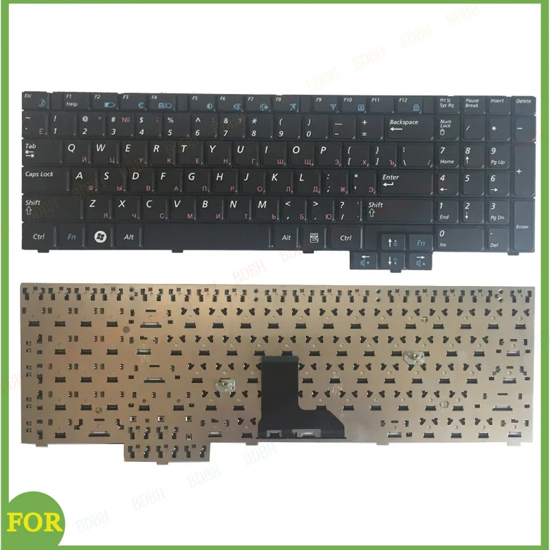 NEW for Samsung RV510 NP-RV510 RV508 NP-RV508 S3510 E352 E452 Russian RU Laptop Keyboard CNBA5902832 9Z.N5LSN.00R  Black