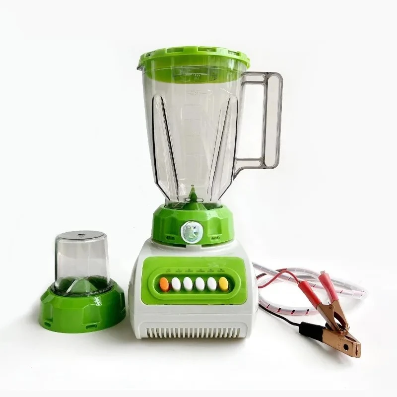 Hotsale 12v 24v Dc Blender Portable Blender Cookings Machine Household Juicer Fruit Shake Mixer 1500ml Body with Mill Powered