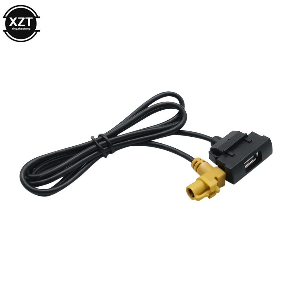 Car RCD510 RNS315 Radio Extend USB 4 Pin Female Male Interface Cable Adapter for Skoda Octavia Android GPS Button Headunit Panel