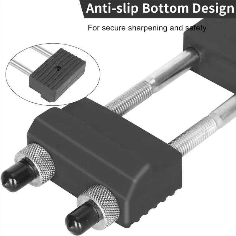 Adjustable Over Sink Base Sharpening Stone Holder Stainless Steel Retractable Non-Slip Base Whetstone Grindstone Accessories