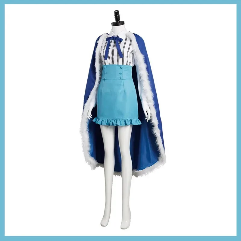 Anime Ulti Cosplay Kostüm Hyakuju Kaizokudan Tobiroppo Jacke Rock Umhang Bogen Perücke Kopfbedeckung Frau Sexy Karneval Suitx; 2'a, 6,h; 8'