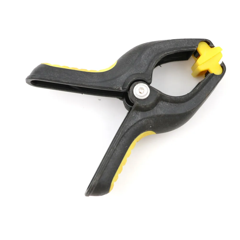 6Pcs/Pack Plastic Nylon Spring Clamp 65mm Phone Tablet LCD Digitizer Screen Fastening Clamp Non-slip Handle Repair Tool