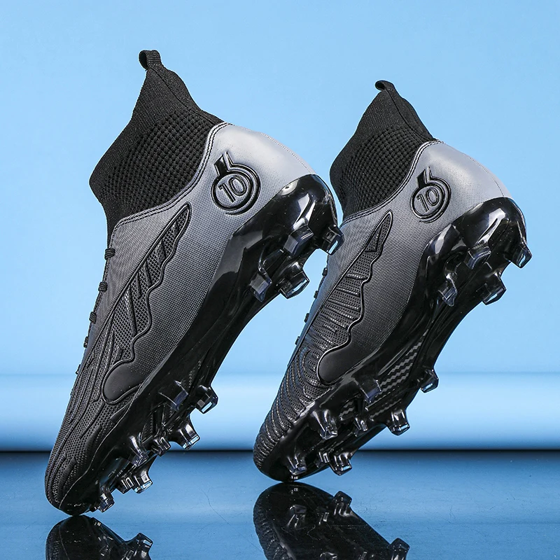 Botas de fútbol FG/TF para hombre, zapatos de fútbol profesionales Unisex, entrenamiento de hierba de alta calidad, deporte, ultraligero, antideslizante