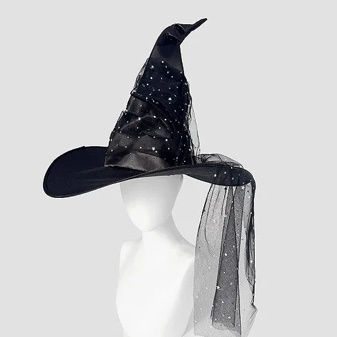 Bild 5: Hexenhut, Halloween-Hexenhut, mehrere Stile, Urlaubsstyling, Rollenspiel, geeignet für DIY, dekorativer Hut
