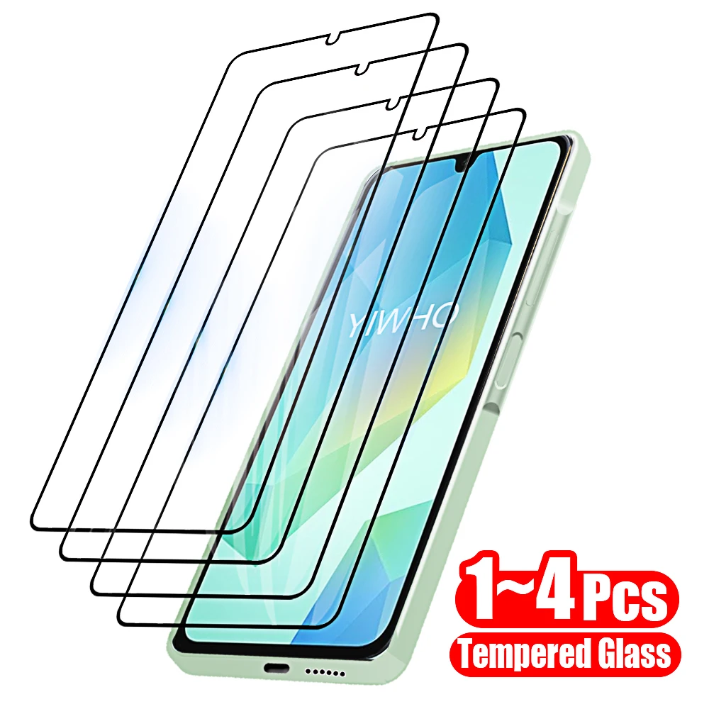 1-4pcs Protective Glass for Samsung A16 A36 5g A55 A54 A34 A24 A35 A25 A15 4g Tempered Screen Protector on Galaxy A53 A73 A33