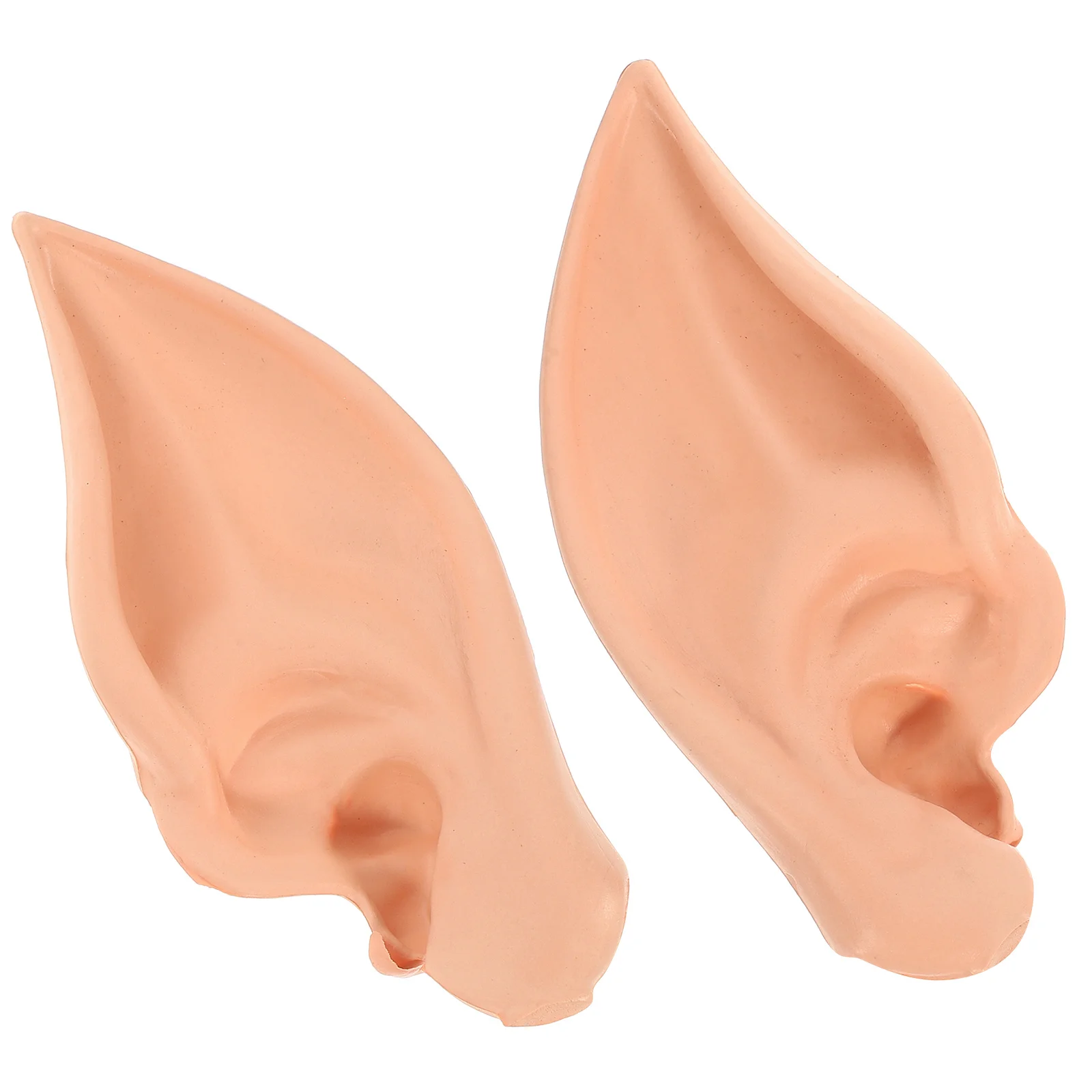 1Pair Elf Ears Cosplay Accessory Fairy Ears Halloween Party Costume Ball Cosplay Ear Props Christmas Halloween Party Props