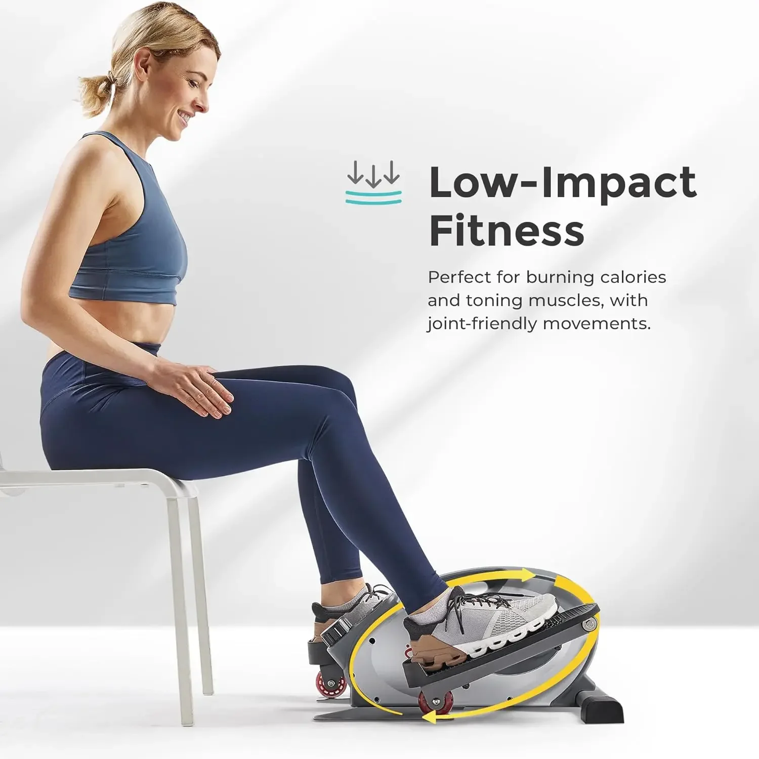 Fitness sitzen unter Schreibtisch Ellipsen trainer, tragbare Pedal trainings maschine für Senioren übungen, Hausierer für