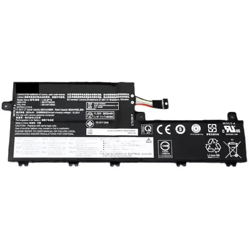 

NEW L19C6P72 L19L6P72 Battery For ThinkPad P15v T15p 20TQ 20TR Gen 1