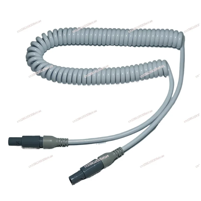

Dental Oral Endoscope Connection Wire, Spring Helix, 6-pin Plug At Two Ends, Five-hole, Six-hole Endoscope Handle