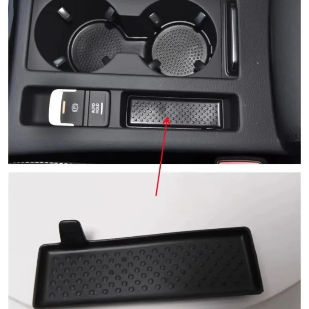 Rubber Pad Storage Box Liner Cup Holder Mat Set for Volkswagen B8L