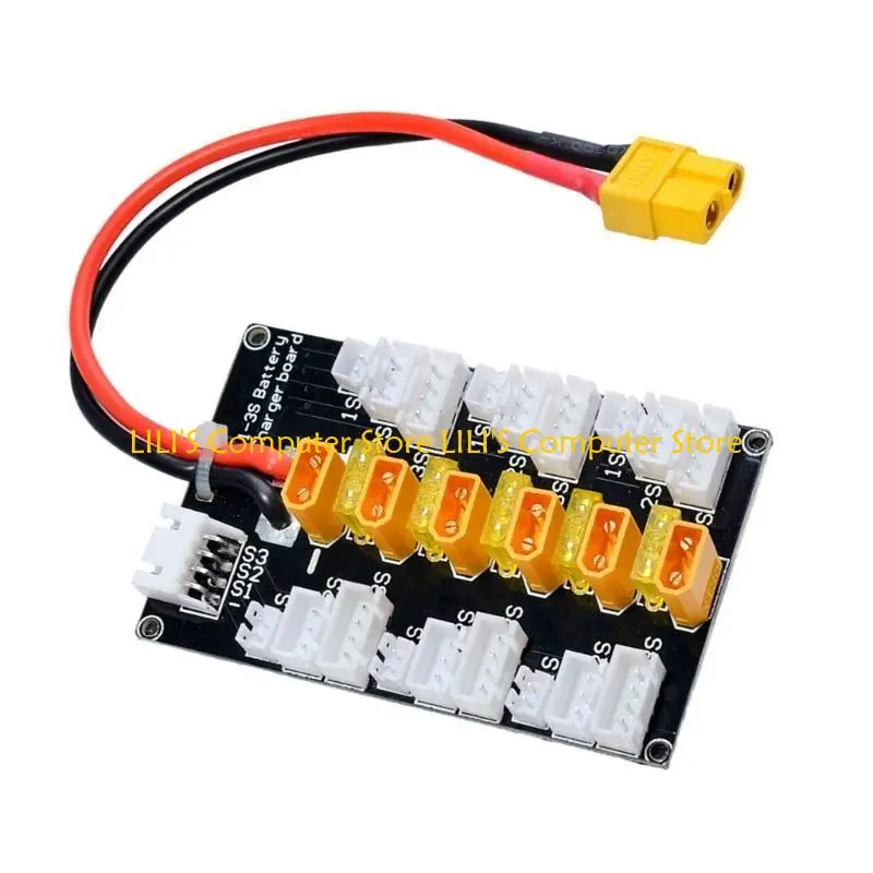 

A52B 6 Port XT30 Battery Parallel Charging Board for B6 Quick Battery Charging XT60 Head
