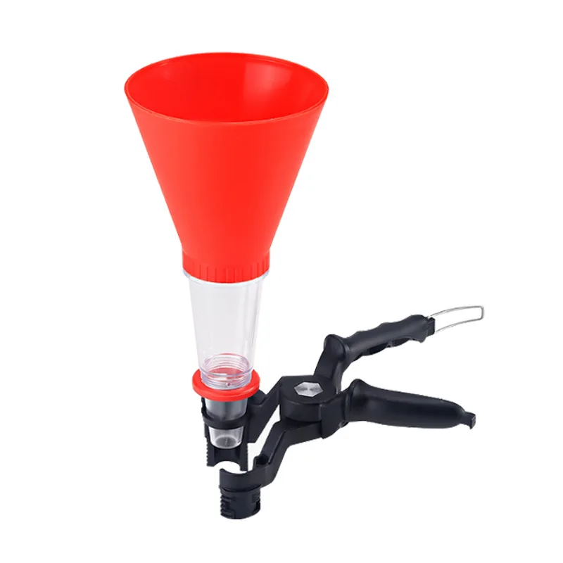 

Universal Engine Oil Filling Funnel Set Plastic Adjustable Gasoline Adapters Change Equipment Car Refueling Accessories Tool Kit