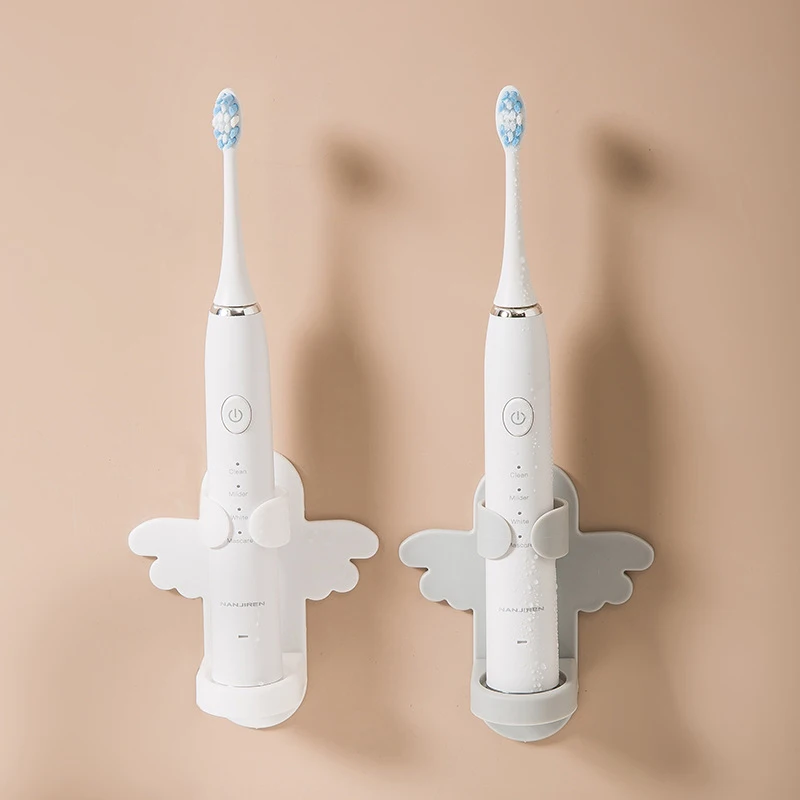 Plastic Butterfly Hooks Self Adhesive Hanging Hook Comb Toothbrush Storage Rack For Door Back Wall Bathroom Kitchen Diy