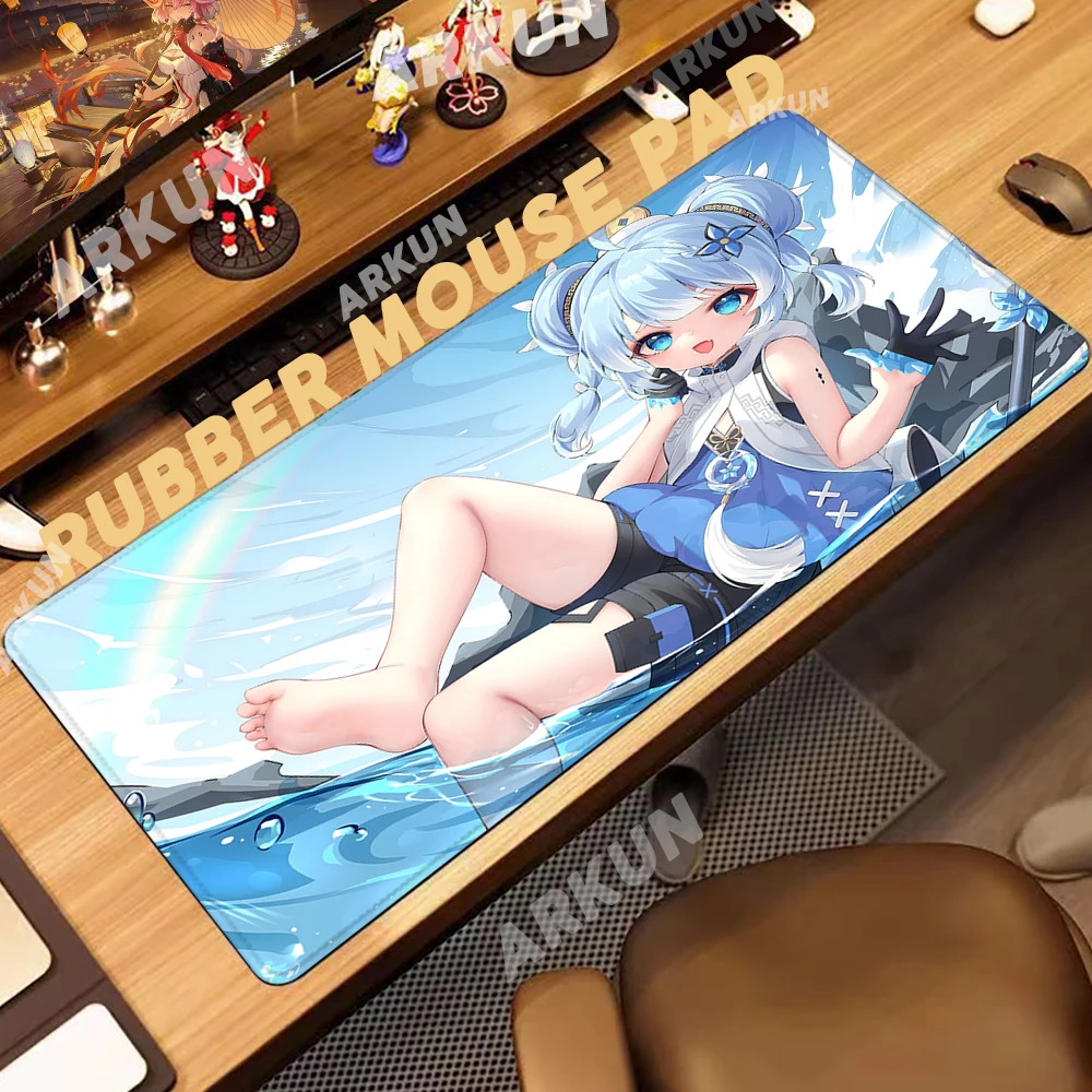 

Large Cute Kawaii Hot Youhu Fashion Cool WutheringWaves Gamer Mouse Pad Keyboard XXL Pc Gaming Accessories Desk 90x40 Table Mat