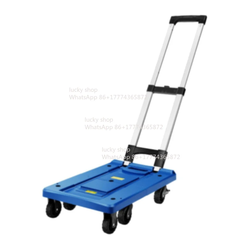 

Hand-pulled Cart Portable Shopping Folding Home Handling Small Pull Cart