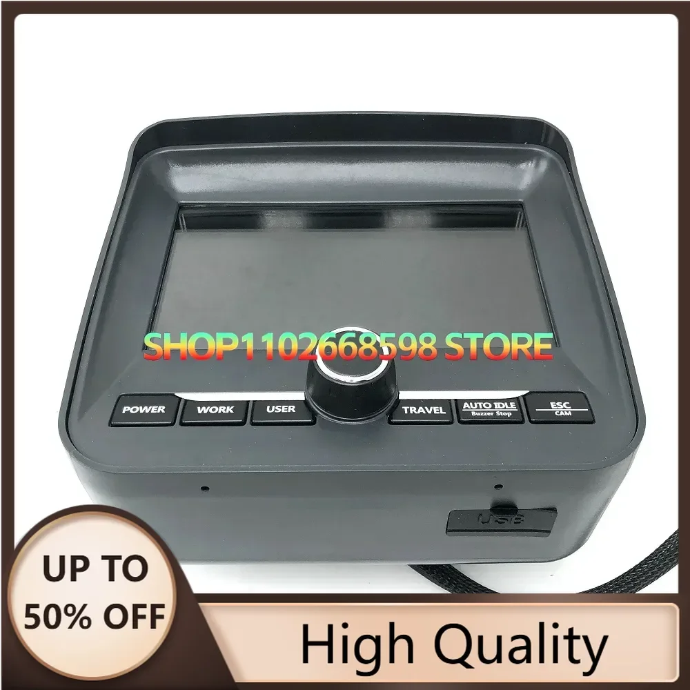 21Q6-33401 21Q6-30103 21Q6-33400  Excavator for R130 R150 R480-9 R210-9 R250LC-9 300-9 Monitor Display gauge panel LCD