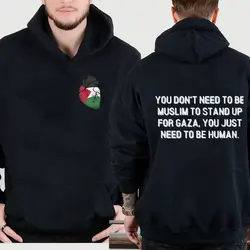 Palestine Hoodie Harajuku Vintage Street Sweatshirts Comfortable Soft Pullovers Graphic Hoody Spring Autumn Hoodies Palestine