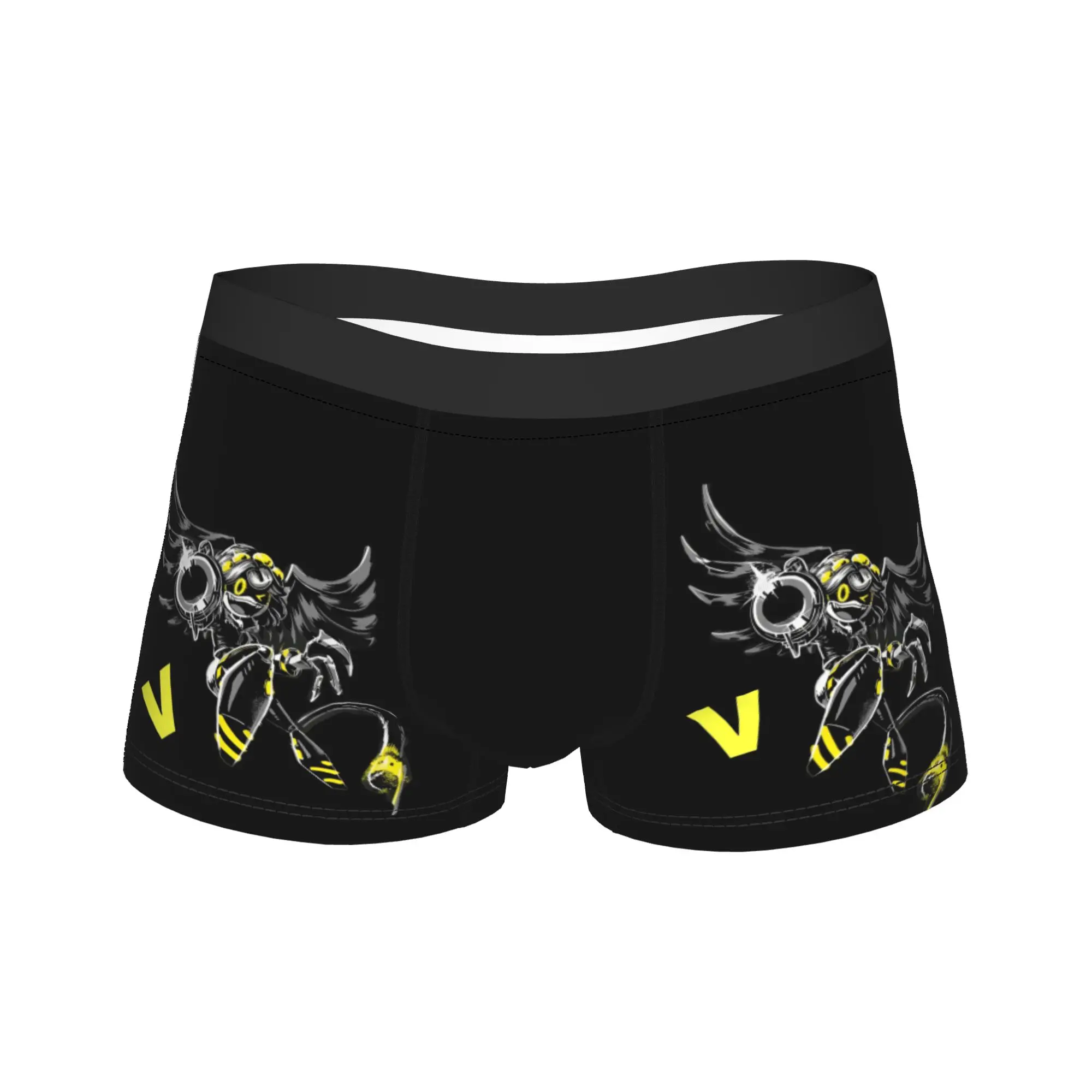 

Мужские трусы-боксеры Murder Drones, сексуальные мягкие трусы-боксеры с узором, большие размеры