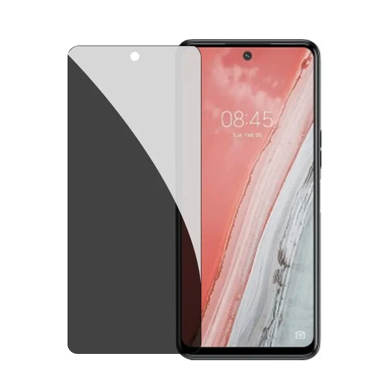 واقيات شاشة الخصوصية ثلاثية الأبعاد لـ HMD Skyline Pulse + واقي مضاد للتجسس لزجاج HMD Crest Max Pulse Pro Atlas Vibe Fusion