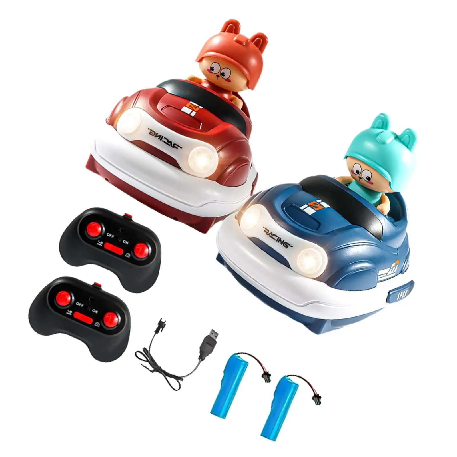 Remotes Control Bumper Car RC Ejecting Bumper Car for Ages 6 and up Children