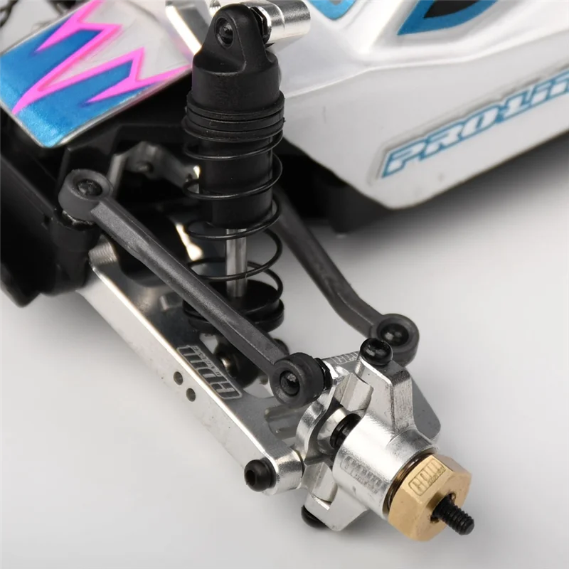 ABKS-латунный адаптер шестигранной ступицы колеса для LOSI 1/24 Micro-B 2WD Buggy RTR-LOS00007 для радиоуправляемой модели LOSI 1/24 Micro-B 2WD