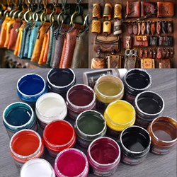 50g Leather Refurbish Coloring Pigment Dye Leather Repair For Car Seat Bag Shoes Sneakers Leather Skin Care Crafts