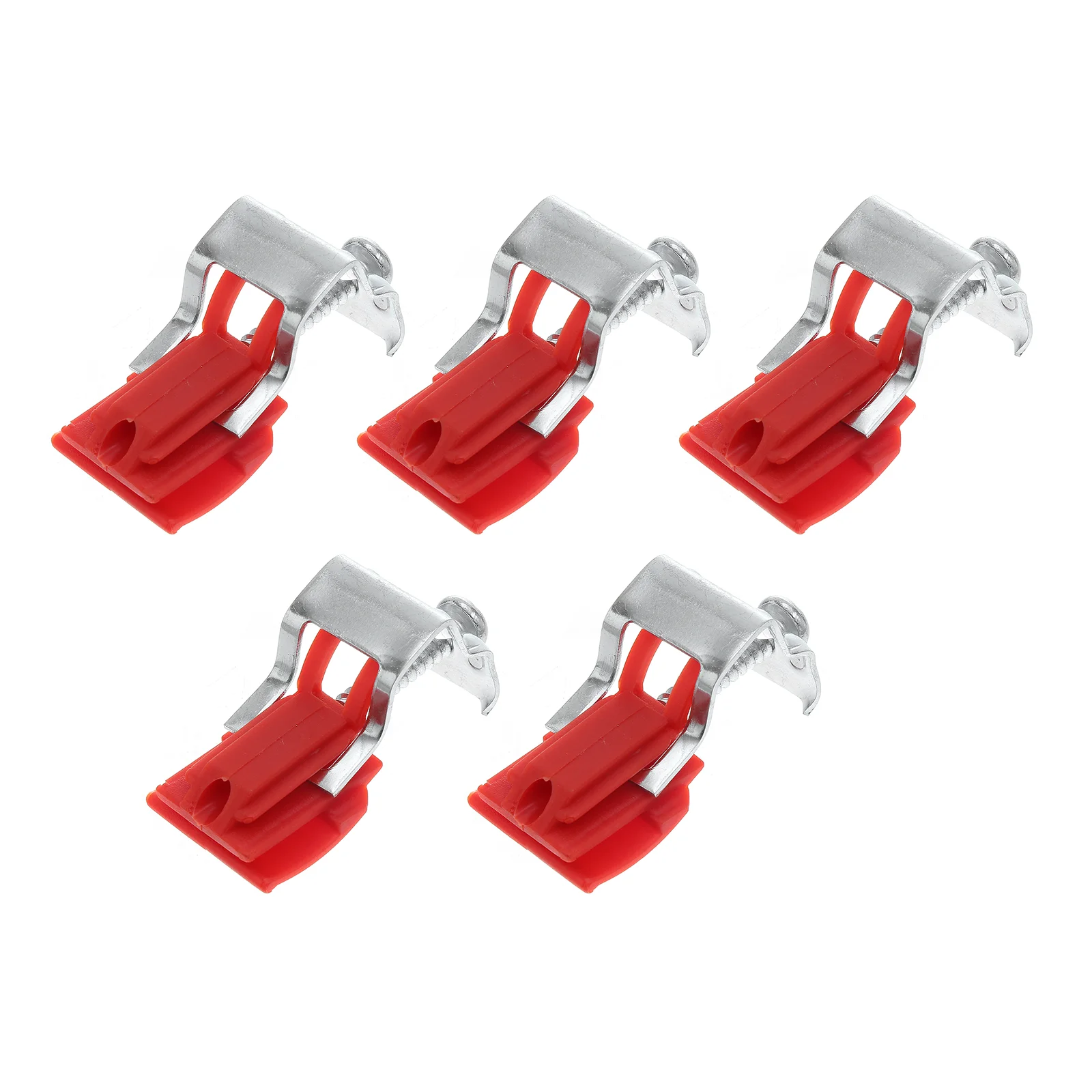 5 Pcs Sink Mounting Clips Kitchen Rack Fixing Clamp Down Manganese Steel Accessories