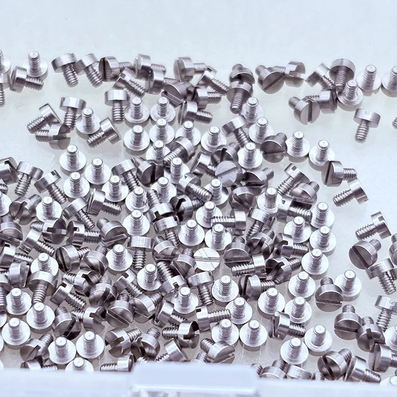 Watch parts: Fot H.ublot watch back cover screw, small flat-head screw.