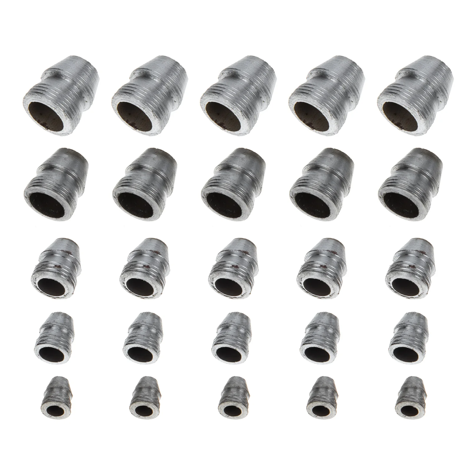 

25pcs Round Wedge Set Steel Iron Tool Lightweight Durable Compact Survival Hatchet Metal Wedge Accessories