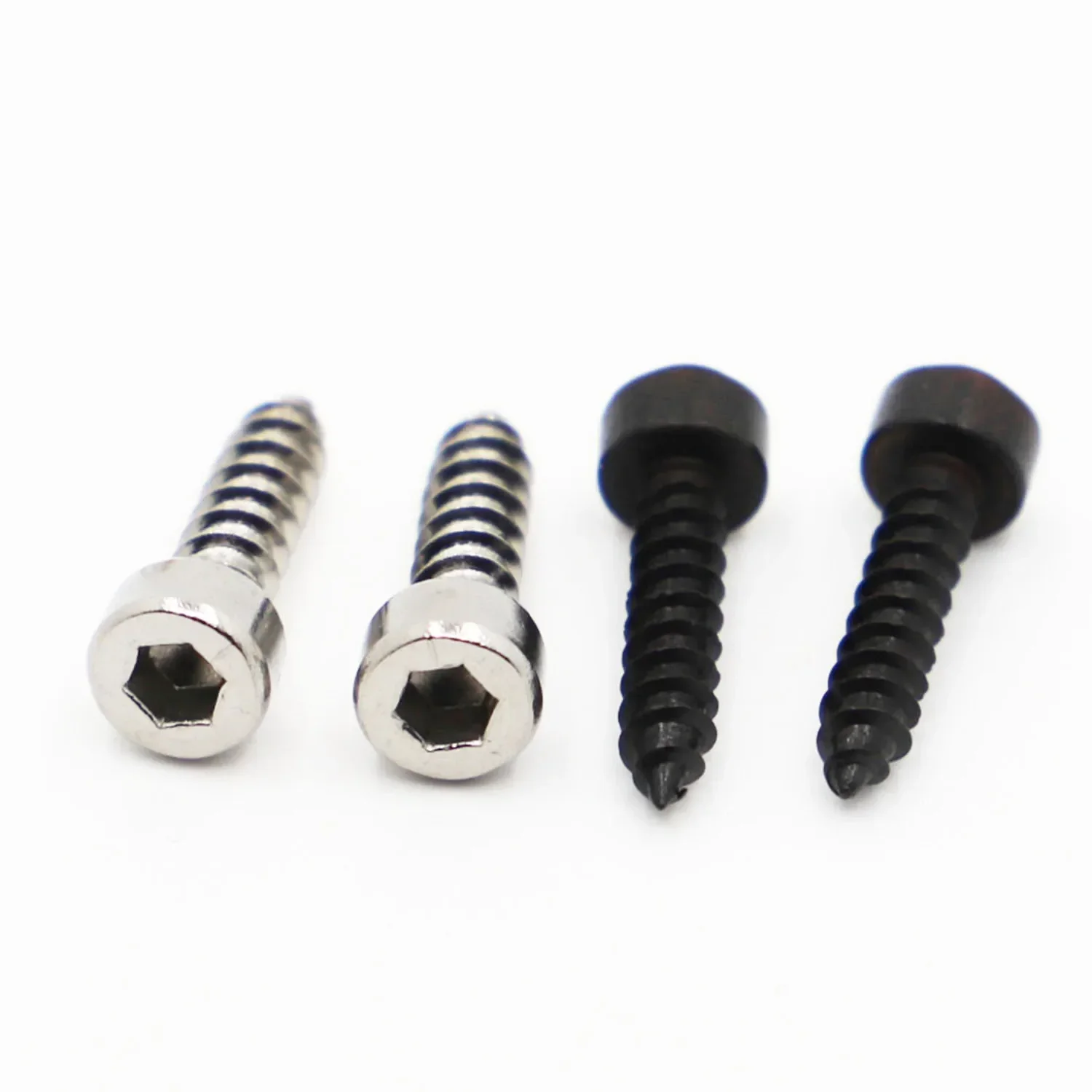 M2 M2.6 M3 M3.5 M4 M5 M6 Hexagon Hex Socket Cap Head Self Tapping Screw 8.8 Grade Black/Stainless Steel Allen Screws for Speaker