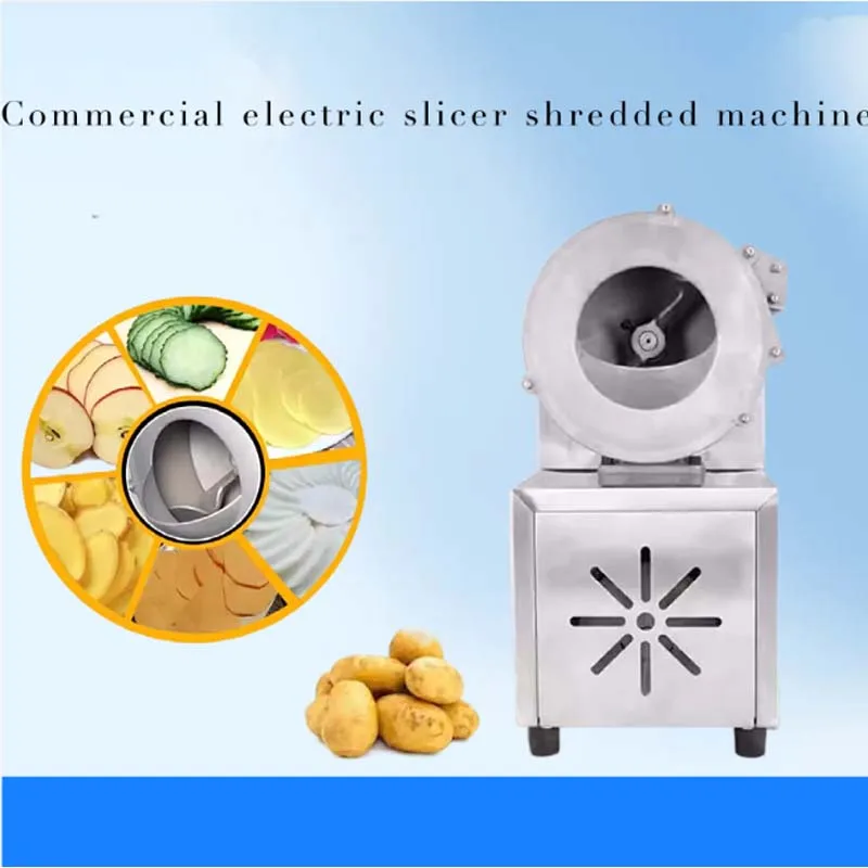 Commercial electric potato and carrot slicer potato and carrot slicer vegetable food shredder vegetable slicer