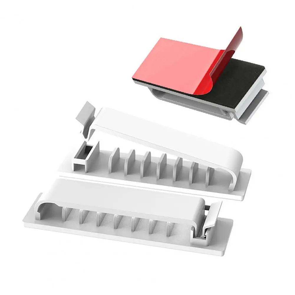 Mini  Reliable Table Computer Cable Holder Self-Adhesive Cable Winder Eco-friendly   for Home