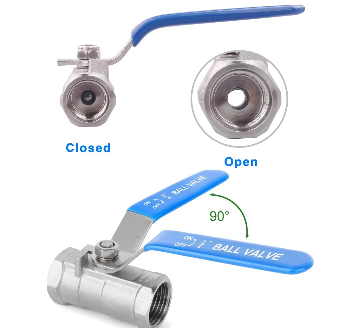 Stainless Steel BallValve Ball Valve BSP 1/4