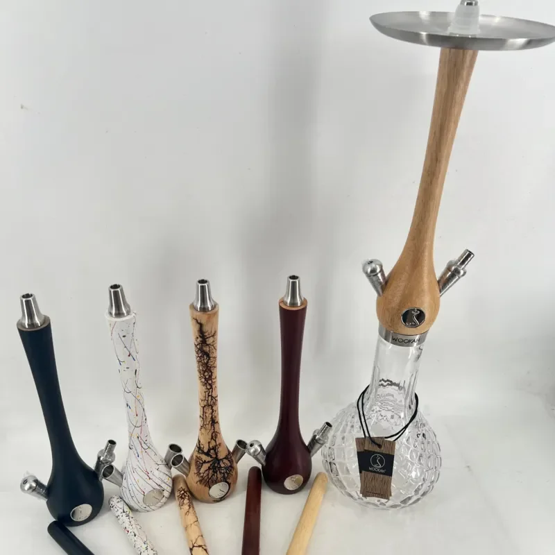 Used for Luxury Handmade Natural Walnut Stainless Steel Professional
