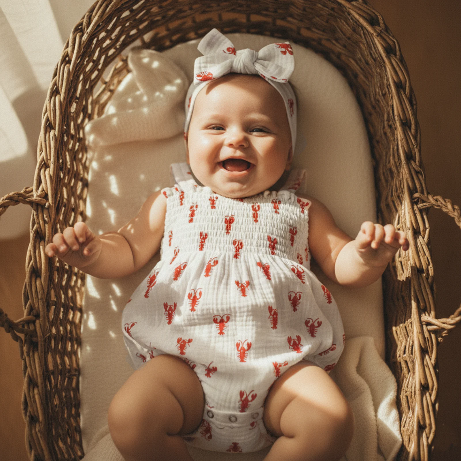 الصيف الوليد الطفل بنات ملابس - مراجعة Baby Summer Linen Sleeveless Jumpsuit وسعره